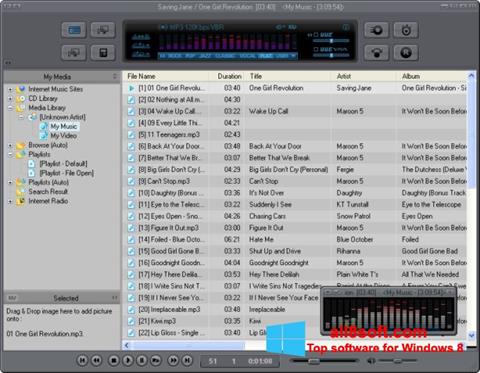Скріншот JetAudio для Windows 8