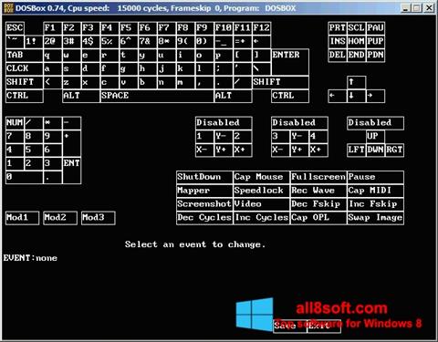 Скріншот DOSBox для Windows 8