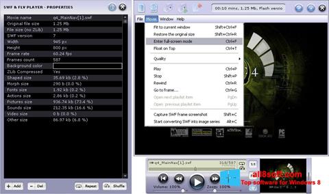 Скріншот FLV Player для Windows 8