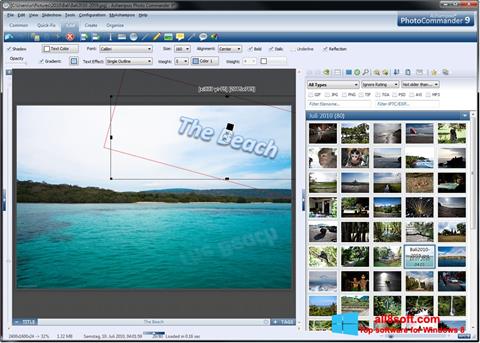 Скріншот Ashampoo Photo Commander для Windows 8