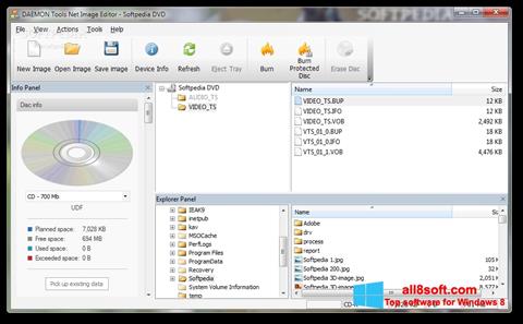 Скріншот DAEMON Tools Lite для Windows 8