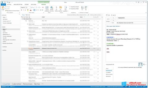 Скріншот Microsoft Outlook для Windows 8