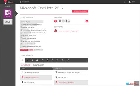 Скріншот Microsoft OneNote для Windows 8