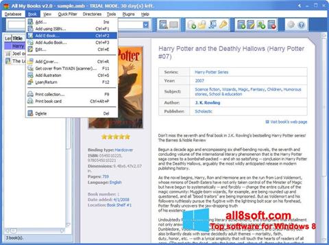 Скріншот All My Books для Windows 8