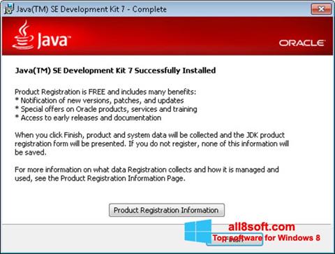 Скріншот Java для Windows 8