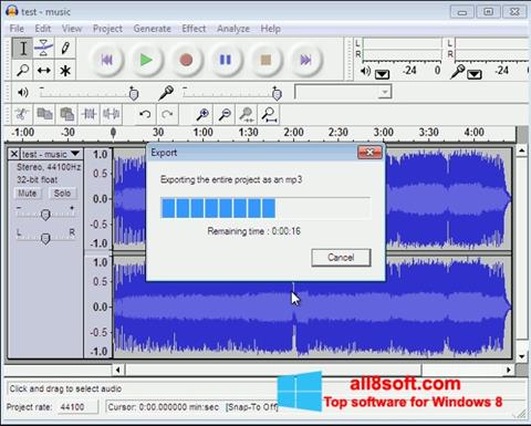 Скріншот Lame MP3 Encoder для Windows 8