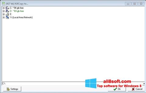 Скріншот KillCopy для Windows 8