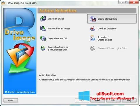 Скріншот R-Drive Image для Windows 8