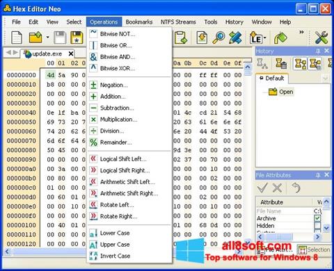 Скріншот Hex Editor Neo для Windows 8