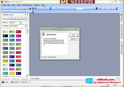 Скріншот PCStitch для Windows 8