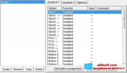 Скріншот JoyToKey для Windows 8
