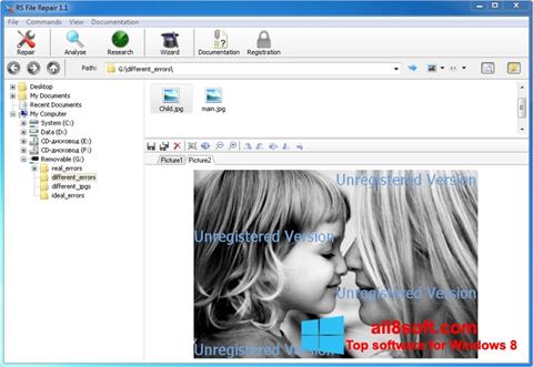 Скріншот File Repair для Windows 8