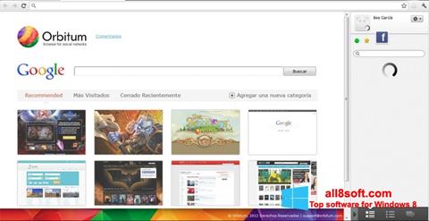 Скріншот Orbitum для Windows 8