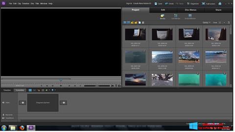 Скріншот Adobe Premiere Elements для Windows 8