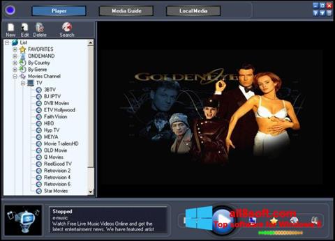Скріншот Online TV Live для Windows 8