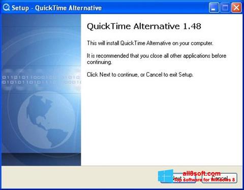 Скріншот QuickTime Alternative для Windows 8